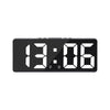 Image of Creative Number Clock Color Nightlight Temperature Calendar Alarm Clock LED Large Number Electronic Clock Backlight Home Decor Shopping