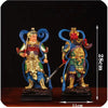 Image of Character Statue, Guan Gong, Wei Tuo, Statue, Buddhist Supplies, Resin Crafts, Home Decorations, Holiday Gifts Shopping