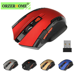 ORZERHOME 2.4GHz Wireless Mouse Optical Mice with USB Receiver Gamer 1600DPI 6 Buttons Mouse For Computer PC Laptop Accessories Shopping