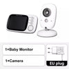 Image of 3.5'' Video Baby Monitor 2.4G Mother Kids Two-way Audio Night Vision Video Surveillance Cameras With Temperature display Screen Shopping