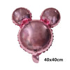 Image of Giant Disney Foil Balloon Mickey Mouse Balloons Minnie Birthday Party Decoration Kids Toy Baby Shower Ball Children Cartoon Gift Shopping