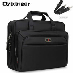 Large Capacity Men Single Shoulder Bag 14" 15" 16 Inches Travel Bag Men's casual fashion Handbags Business Briefcase Laptop Bag Shopping