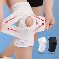 1PC Sports Kneepad Men Women Pressurized Elastic Knee Pads Arthritis Joints Protector Fitness Gear Volleyball Brace Protector Shopping