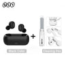 Image of QCY T1C Bluetooth 5.0 Earphones Wireless 3D Stereo TWS Headphones with Dual Microphones Headset HD Call Earbuds Customizing APP Shopping