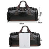 Image of Men Quality Leather Travel Bags Carry on Luggage Bag Men Duffel Bags Handbag Casual Traveling Tote Large Weekend Bag Hot XA631ZC Shopping