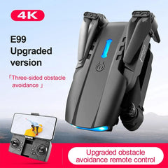 E99 Folding Drone Quadcopter Remote Control Handle Four Axis Aircraft HD 4K Photography UAV Altitude Fixation