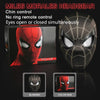 Image of New Spider-man:no Way Home Spider Man Mask Luxury Helmet Rechargeable Remote Eyes Movable Mask Cosplay Decoration Gift Toys Shopping