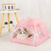 Image of Pet Tent Bed Cats House Supplies Products Accessories Warm Cushions Furniture Sofa Basket Beds Winter Clamshell Kitten Tents Cat Shopping