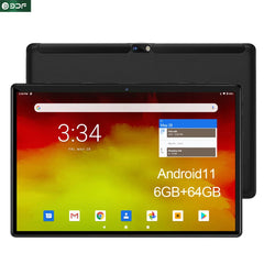 Global Version BDF 10.1 Inch Tablet 3G Call Android 11 Octa Core 6GB RAM 64GB ROM Tab 2MP+5MP 5000mAh IPS Tablets PC Shopping111