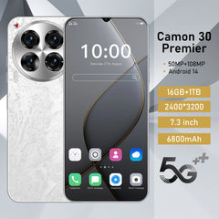 Camon 30 Premier Smartphone 7.3'' HD+ Android 14 16GB+1TB 6800mAh Global Edition 5G Gaming Phone Dual SIM Phone Snapdragon 888 Shopping111