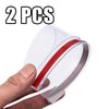 Image of 2Pcs Car Rearview Mirror Rain Eyebrow Rain Shield Snow Guard Sun Visor Auto Rear View Shade Protector Rainproof Blades Sticker Shopping