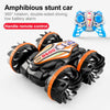 Image of Amphibious RC Car Remote Control Stunt Car Vehicle Double-sided Flip Driving Drift Rc Cars Outdoor Toys for Boys Children's Gift Shopping