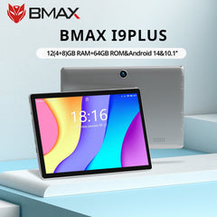 BMAX Kids Tablet I9 Plus Android 14 GPU G522EE 8GB RAM 64GB ROM 10.1 Inch Allwinner RK3562 Quad Core Port Tablets PC WIFI 6 Shopping111