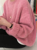 Image of 10 Colors Pink Women Sweater Womens Winter Sweaters Pullover Female Knitting Overszie Long Sleeve Loose Knitted Outerwear White Shopping