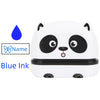 Image of Black/Blue/Red Customized Name Stamp Paints Personal Student Child Baby Engraved Waterproof Non-fading Kindergarten Name Seal Shopping