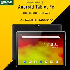 10.1 Inch 2024 New Tablet Android11, 4G+64GB Global Tablette 3G Phone Call Dual SIM Card or WIFI Google Play Tablets For Laptop Shopping111