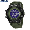 Image of Mens Watch Military Water resistant SMAEL Sport watch Army led Digital wrist Stopwatches for male 8050 relogio masculino Watches Shopping