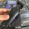 Image of Kemei 2299 Barber Cordless Hair Trimmer 0mm Zero Gapped Carving Clipper Detailer Professional Electric Finish Cutting Machine Shopping