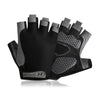 Image of Men Cycling Bicycle Gloves Half Finger Gym Gloves Women Mitten Breathable Anti-slip Glove Fitness Sport Training Gloves Shopping