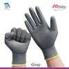 Image of 10/20 Pair Logo Free Polyurethane Gloves Safety Work Gloves Repair Gloves Palm Coated Gloves Carpenter Repairman Supplies Shopping