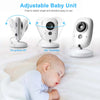 Image of 3.5'' Video Baby Monitor 2.4G Mother Kids Two-way Audio Night Vision Video Surveillance Cameras With Temperature display Screen Shopping