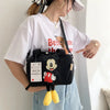 Image of 2023 New Disney Shoulder Bags Cartoons Mickey Mouse Nylon Bag Women Messenger Bag Cute Anime Fashion Handbag Gifts for A Girls Shopping