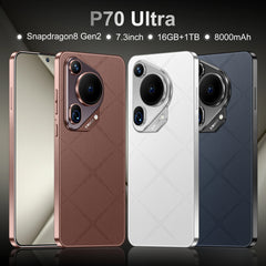 2024 New P70 Ultra SmartPhone 7.3 HD Screen Mobile Phones 16G+1T 5G Dual Sim Celulares Android Unlocked 108MP 8000mAh Cell Phone Shopping111