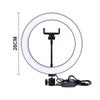 Image of Photo Lights 26cm/10in Circle Ring Light Dimmable Luces LED Selfie USB Plug Lamp For Tiktok Video Studio Light With Tripod Stand Shopping