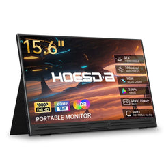 HOESD.a 15.6 inch Gaming Monitor Portable Screen 1080P 300cd/m2 Extended Display for Laptop Phone Switch Xbox PS4/5 PC Mini PC Shopping111