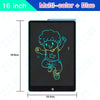 Image of 6.5/8.5/10/12/16Inch LCD Drawing Board Writing Tablet Digit Magic Blackboard Art Painting Tool Kids Toys Brain Game Child's Gift Shopping