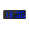 Image of Creative Number Clock Color Nightlight Temperature Calendar Alarm Clock LED Large Number Electronic Clock Backlight Home Decor Shopping