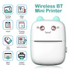 Image of Portable Mini Bluetooth Wrong Printer Mobile Phone Photo Title Note Print Pocket Student Error Label Printer for Children's Gift Shopping