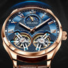 Image of AILANG Original Design men's Double Flywheel Automatic Mechanical Watch Fashion Leisure Business Luxury Clock Shopping