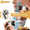 Image of Bald Head Hair Shaver Electric Shaver for Men Rechargeable Electric Men Shaver Body Hair Trimmer Clipper Electric Razor Shopping