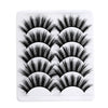 Image of 5 Pairs 5D Mink Eyelashes Natural False Eyelashes Lashes Soft Fake Eyelashes Extension Makeup Wholesale Shopping