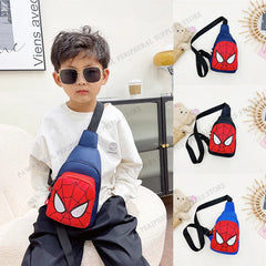 Disney Marvel New Children's Shoulder Backpack Spiderman Pattern Large Capacity Bag Casual Student Boys Girls Bag Shopping