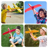 Image of Kids Toys Catapult Plane Gun-style Launching Aircraft Gunner Throwing Aircraft Toys for Boys Birthday Christmas Gifts Shopping