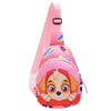 Image of PAW Patrol Children's Chest Bag Baby Boy Girl Cute Mini Outdoor Shoulder Bags Small Cartoon Chase Skye Dog Kid Zipper Wasit Bag Shopping