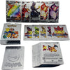 Image of Pokemon Gold Pikachu Cards Box Golden Silver Spanish/English/French Playing Cards Charizard Vmax Gx Game Card Boy Gift Shopping