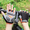 Image of Men Cycling Bicycle Gloves Half Finger Gym Gloves Women Mitten Breathable Anti-slip Glove Fitness Sport Training Gloves Shopping