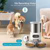 Image of 3L 4.5L Double Meal Dog Automatic Feeder Cats Smart Feeding Tuya WIFI Food Dispenser Bowl Auto Recording Timming Pet Feeder Shopping