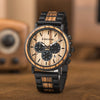 Image of BOBO BIRD Wooden Watch Men erkek kol saati Luxury Stylish Wood Timepieces Chronograph Military Quartz Watches Custom Wood Gift Shopping