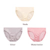 Image of SuyaDream 3pcs/lot Women Panties 100%Natural silk Low-rise Briefs Healthy Basic Everyday Wear Underwears 2022 New Intimates Shopping