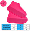 Image of Waterproof Shoe Covers Silicone Anti-Slip Rain Boots Unisex Sneakers Protector For Outdoor Rainy Day Reusable Rain Shoe Cover Shopping