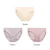 Image of SuyaDream 3pcs/lot Women Panties 100%Natural silk Low-rise Briefs Healthy Basic Everyday Wear Underwears 2022 New Intimates Shopping