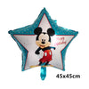 Image of Giant Disney Foil Balloon Mickey Mouse Balloons Minnie Birthday Party Decoration Kids Toy Baby Shower Ball Children Cartoon Gift Shopping