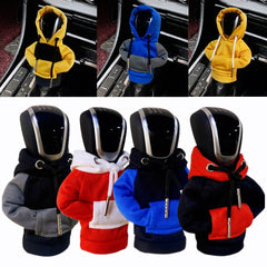 Hoodie Car Gear Shift Cover Fashion Gearshift Hoodie Car Gear Shift Knob Cover Manual Handle Gear Sweatshirt Change Lever Cover Shopping