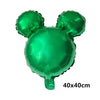 Image of Giant Disney Foil Balloon Mickey Mouse Balloons Minnie Birthday Party Decoration Kids Toy Baby Shower Ball Children Cartoon Gift Shopping