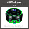 Image of Mini Tattoo Pen Power Supply Aurora2 LCD Power Supply Green Colorful Voltage With Adapter For Rotary Tattoo Pen and Coil Machine Shopping