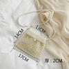 Image of Mini Pearl Bag Handmade Vintage EVA Beaded Fashion Banquet Party Shoulder Bag Female 2019 Wedding Bags Luxury Women's Coin Purse Shopping